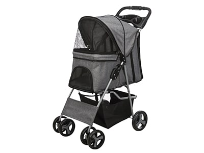 Klapvogne med gummihjul