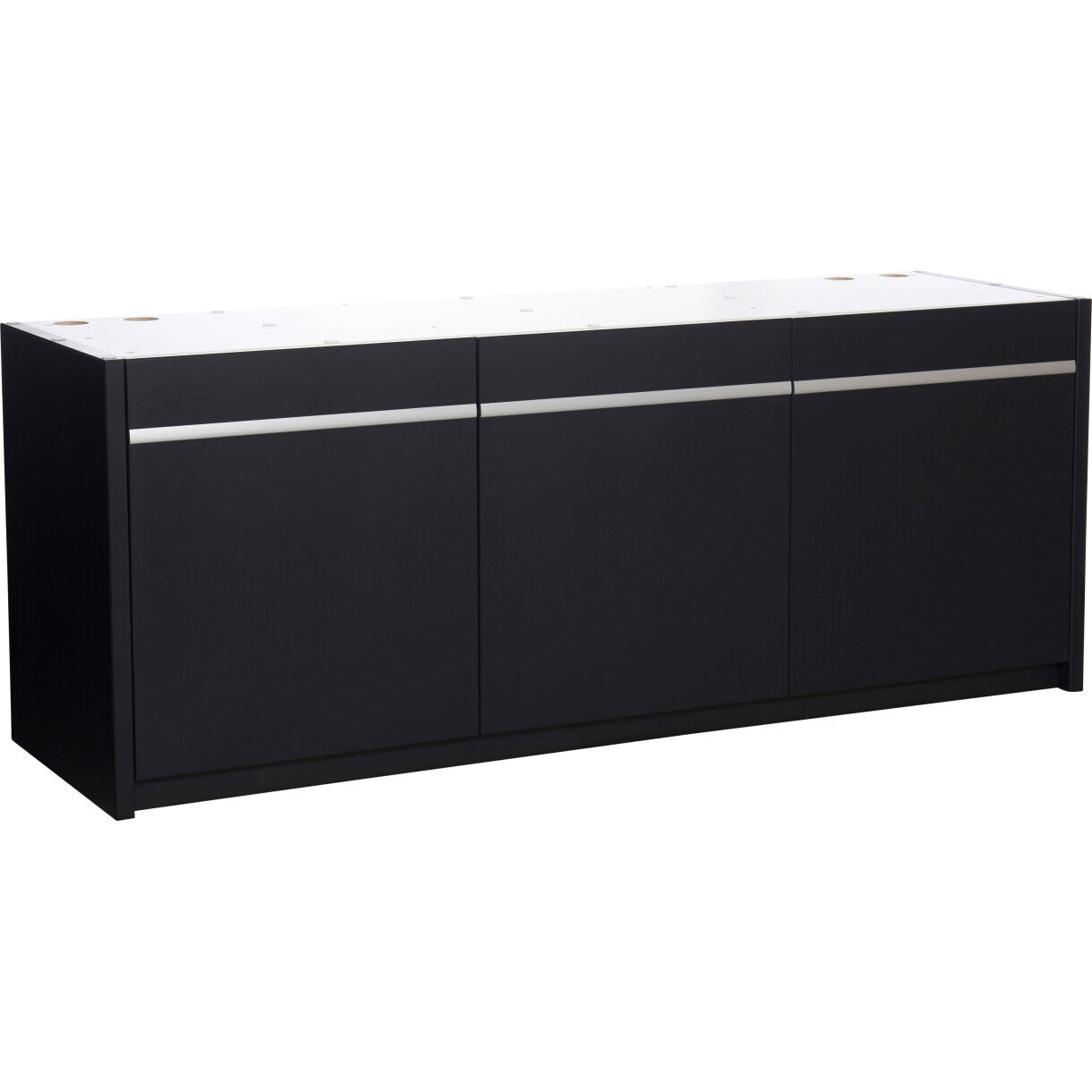 Kabinet til AkvaStabil move akvarie 200 x 60 x 79 cm - sort - 720 Liter