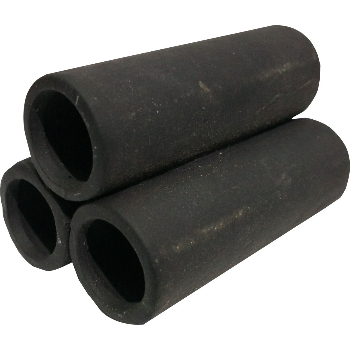 Rejerør til akvarier - rund - sort