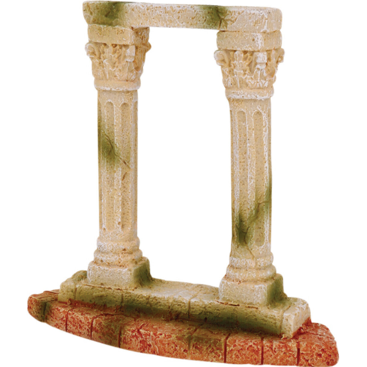 4FISH akvarie dekoration Romerske søjler 13 x 4 x 12,5 cm