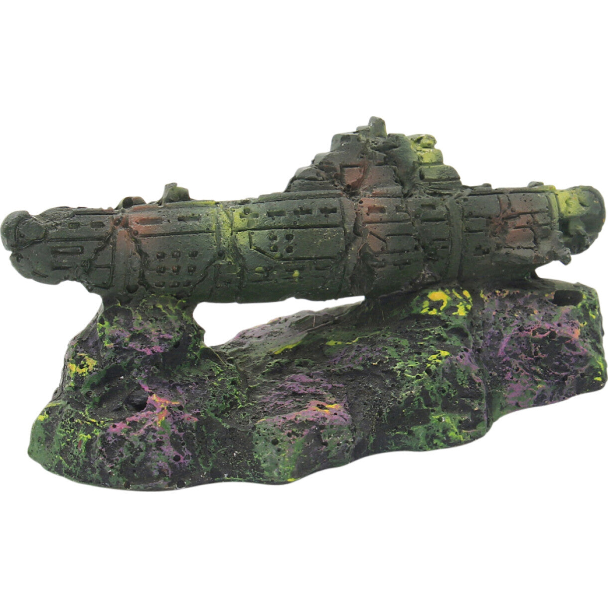 4FISH akvarie dekoration Undervandsbåd 9,7 x 4,3 x 4,2 cm