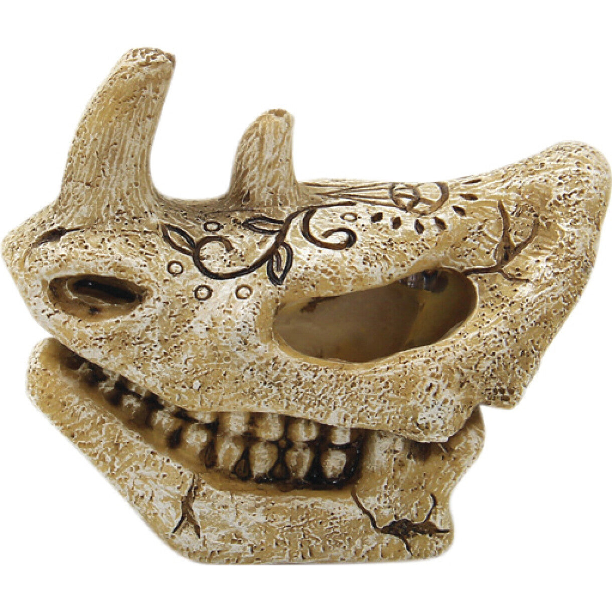 4FISH akvarie dekoration Kranie 7,5 x 4 x 6,3 cm