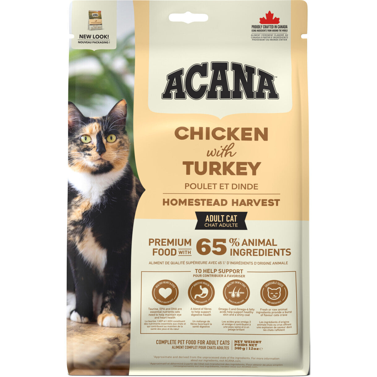 Acana Homestead Harvest kattemad med kylling og kalkun