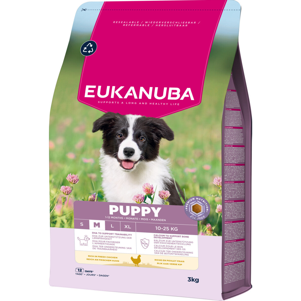 Eukanuba Puppy medium breed hvalpefoder fra 4 uger til 12 mdr
