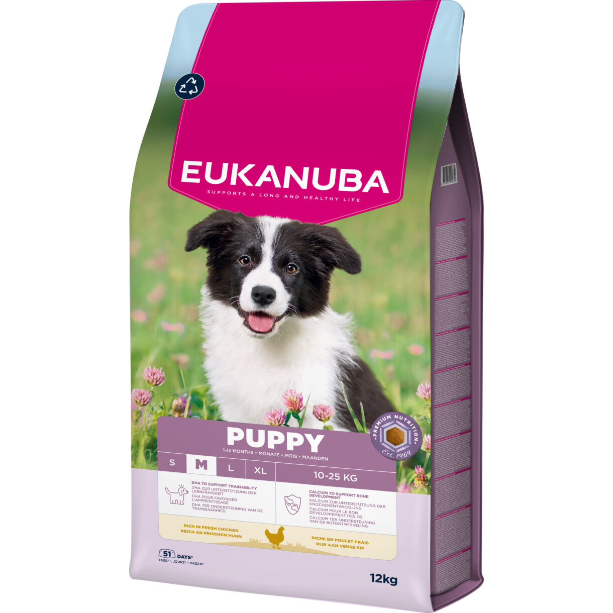 Eukanuba Puppy medium breed hvalpefoder fra 4 uger til 12 mdr
