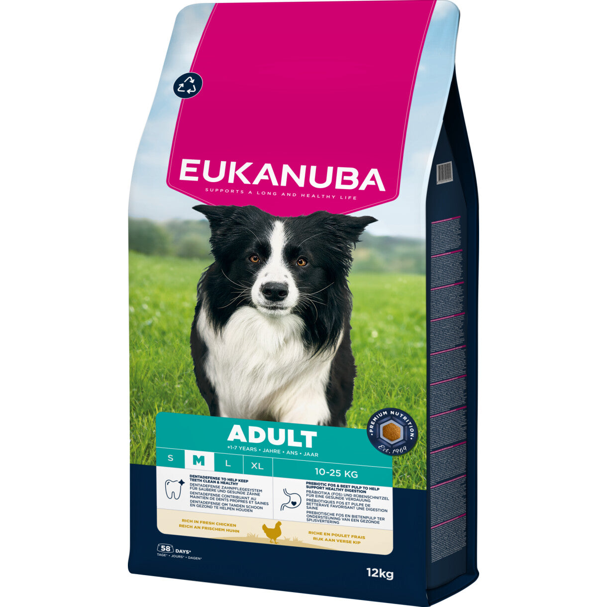 Eukanuba hundefoder Adult Medium med kylling