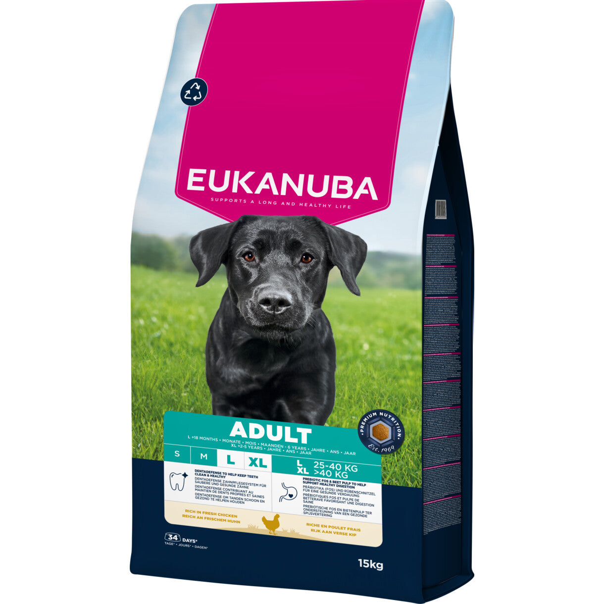 Eukanuba hundefoder Adult large breed med kylling