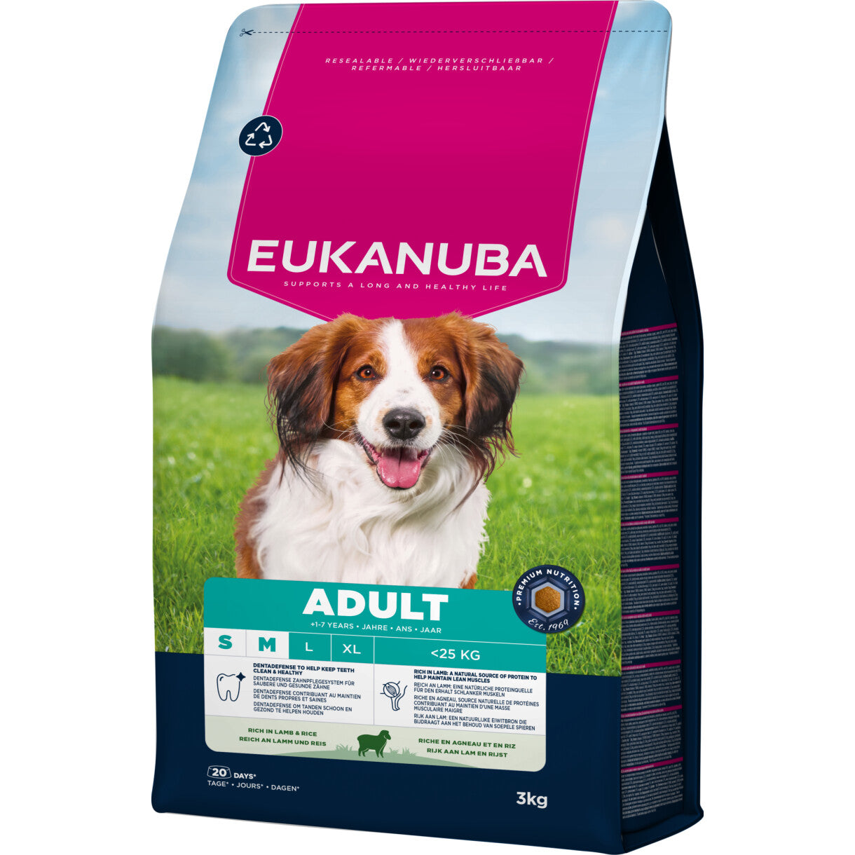 Eukanuba hundefoder small - medium breed Adult med lam og ris