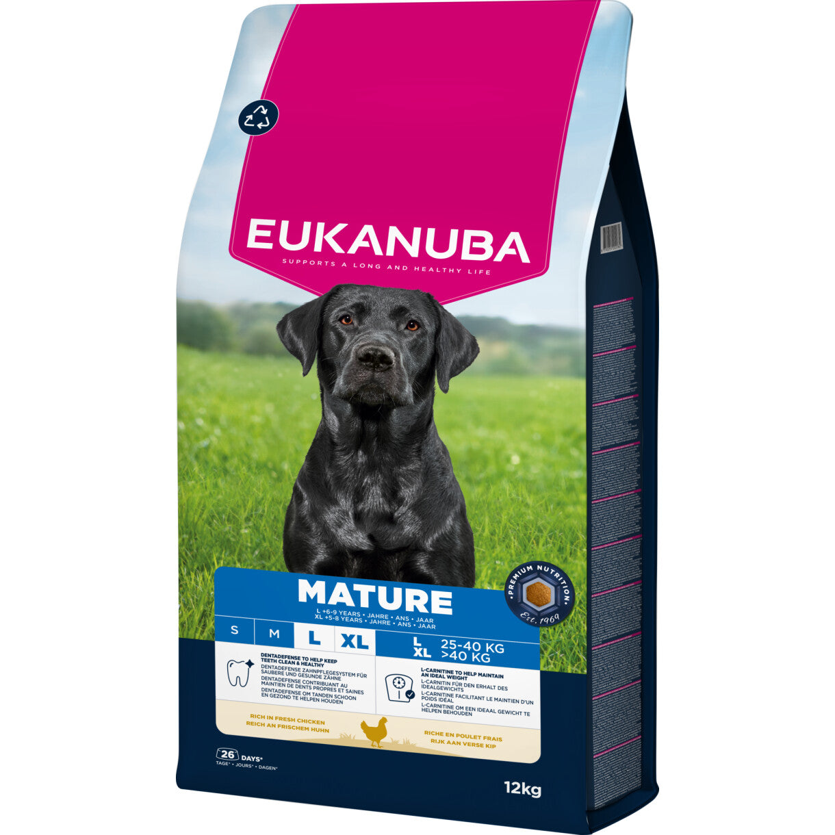 Eukanuba hundefoder Mature large breed fra 7 til 10 år