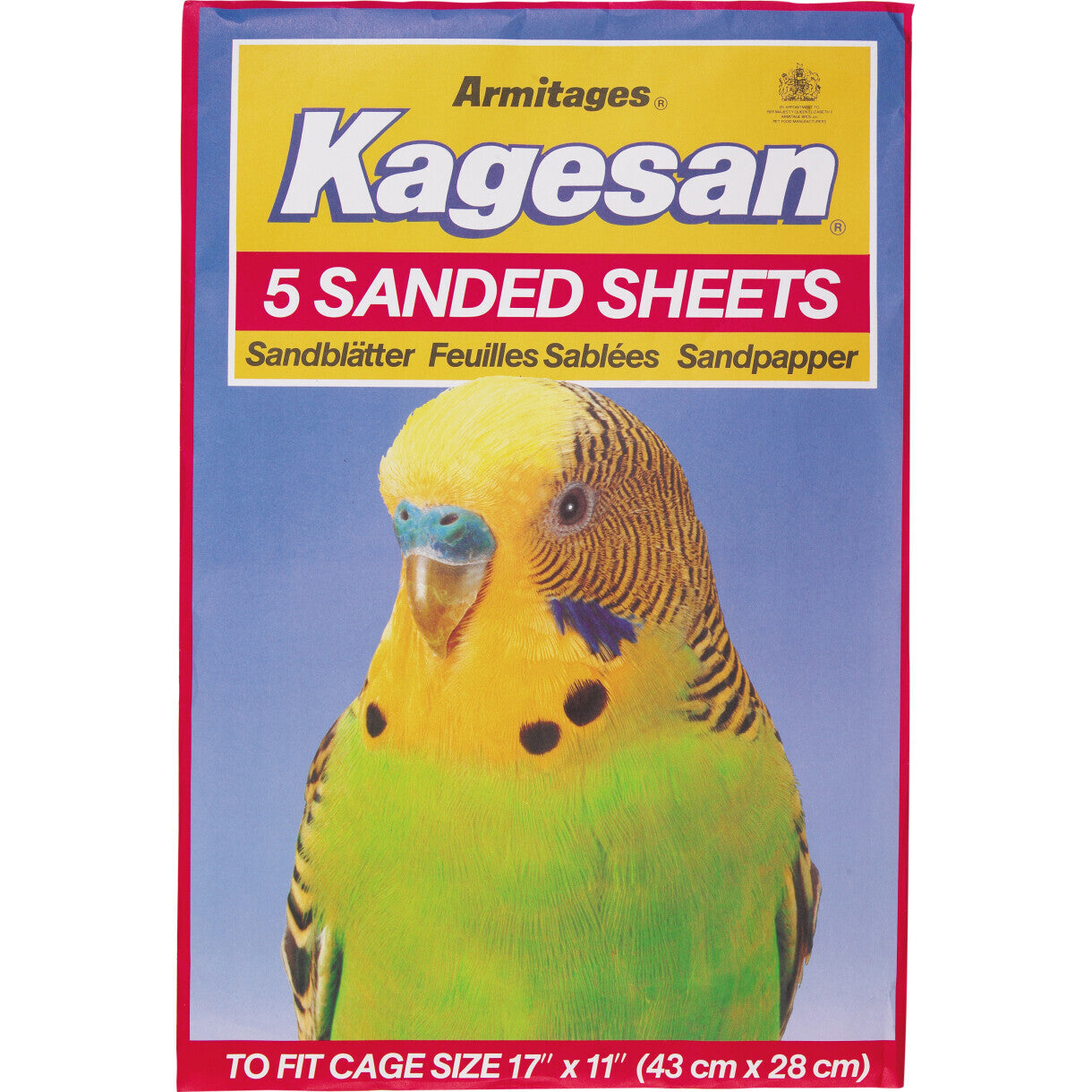 Kagesan, fugle sandpapir