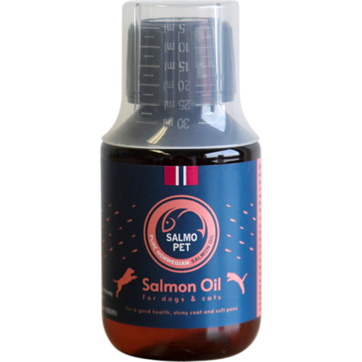 Salmopet lakseolie til hunde og katte