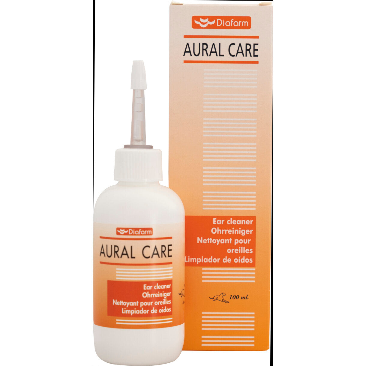 Diafarm Øre rens til hunde - 100 ml.