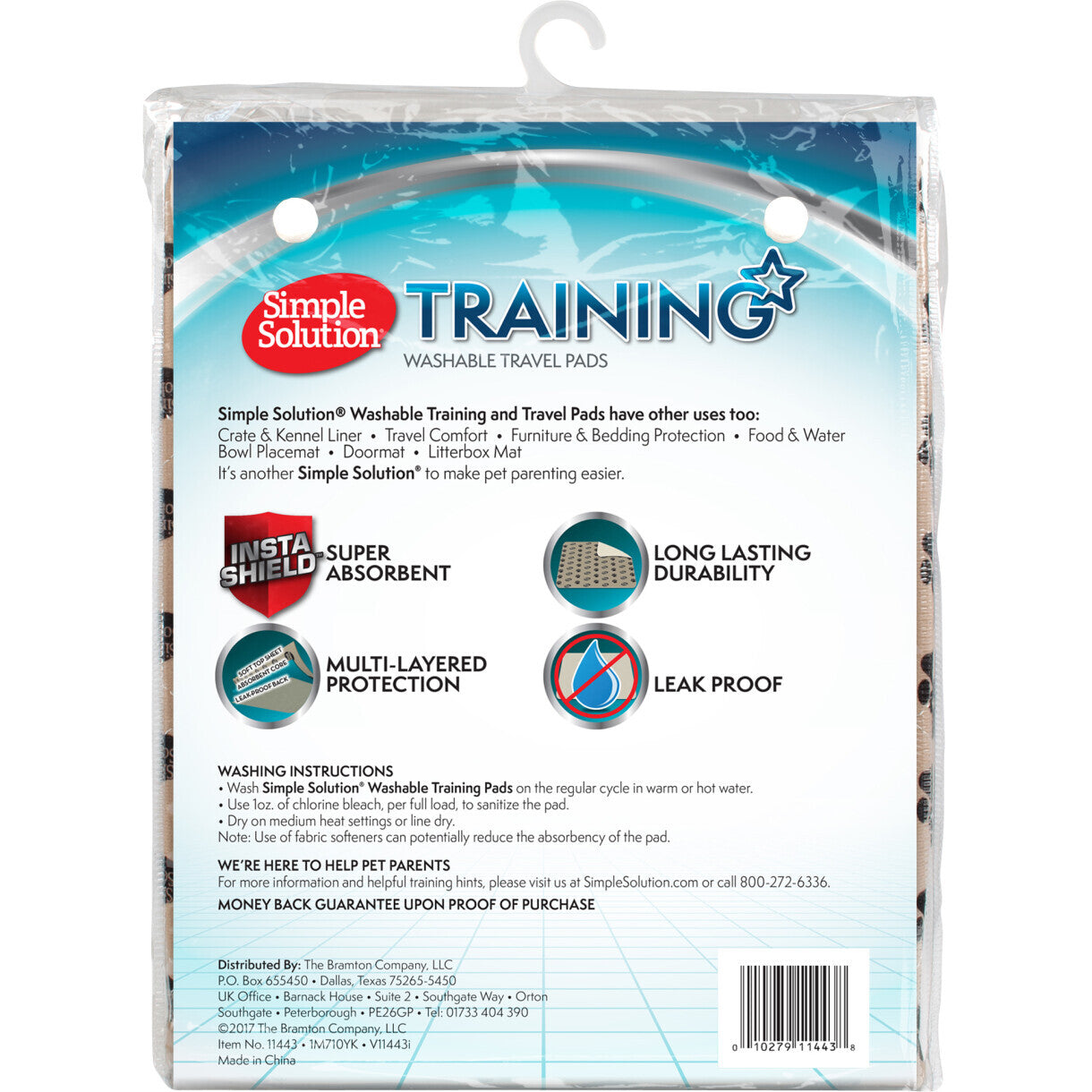 Simple Solution Training vaskbart hvalpeunderlag 2 stk.