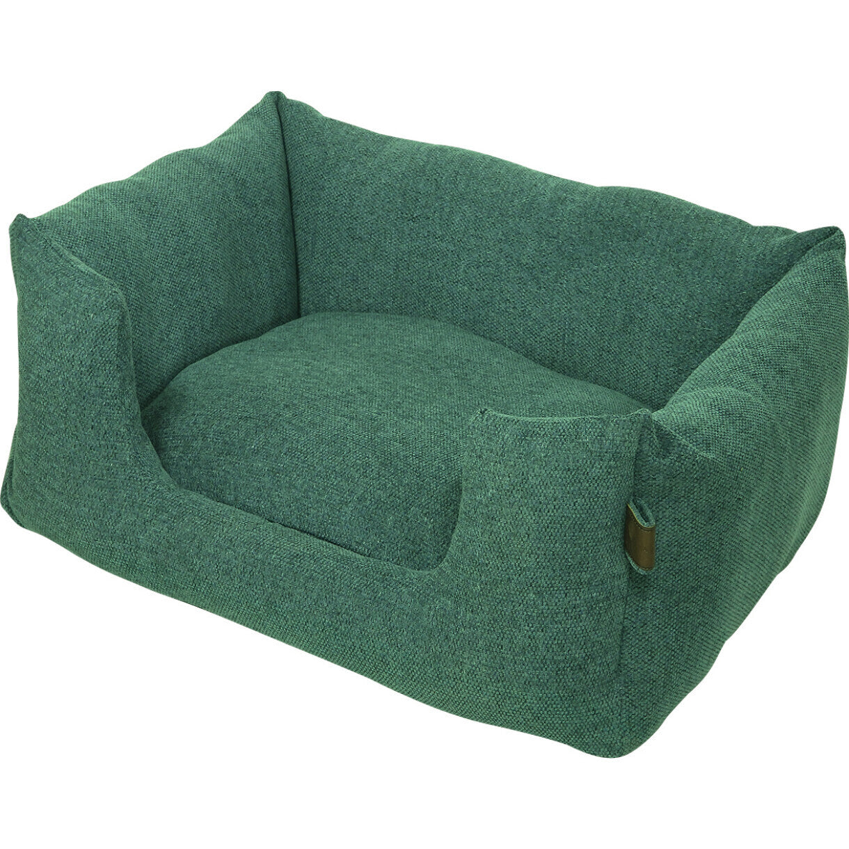 Fantail Snooze Origin hundeseng med indgang - Botanical green