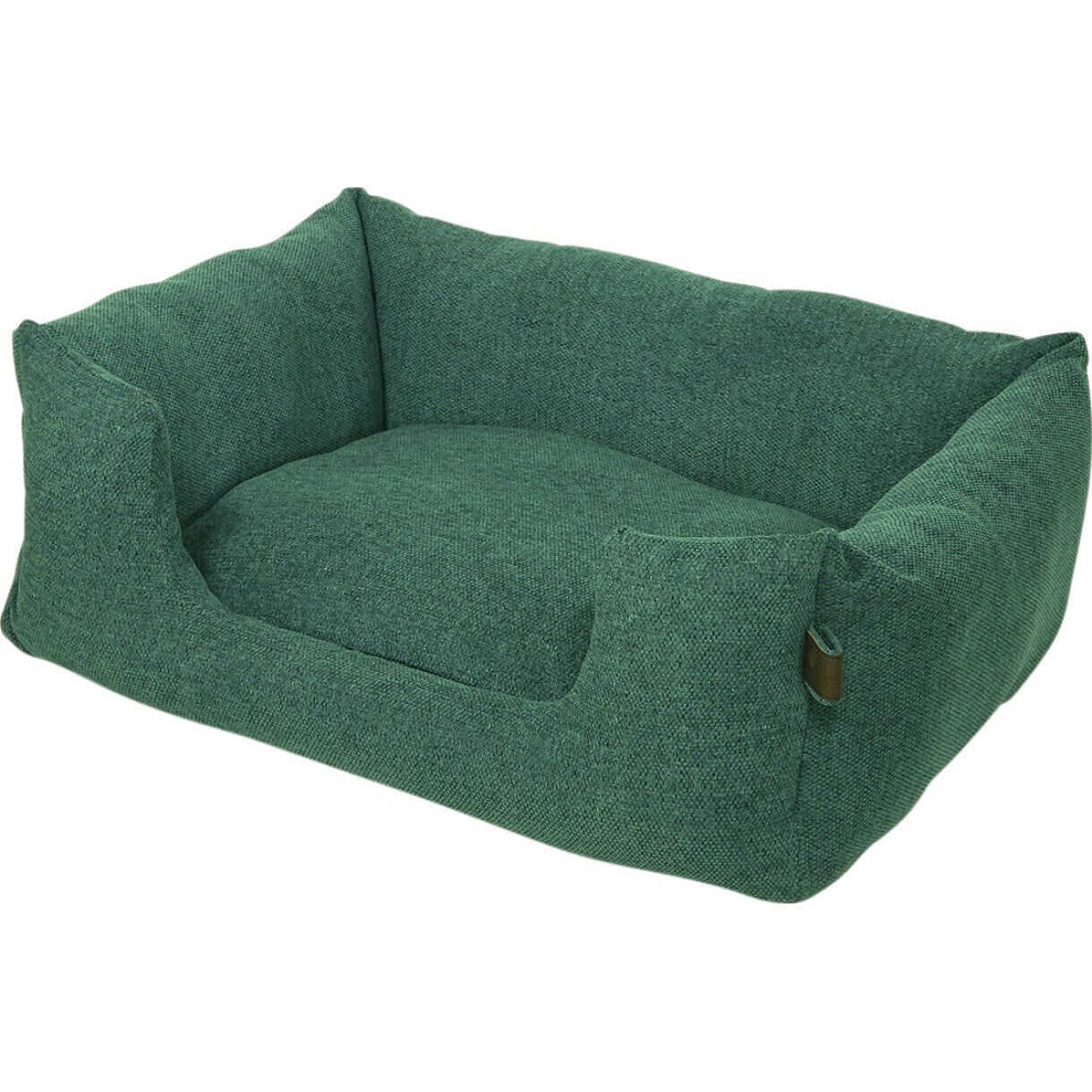 Fantail Snooze Origin hundeseng med indgang - Botanical green