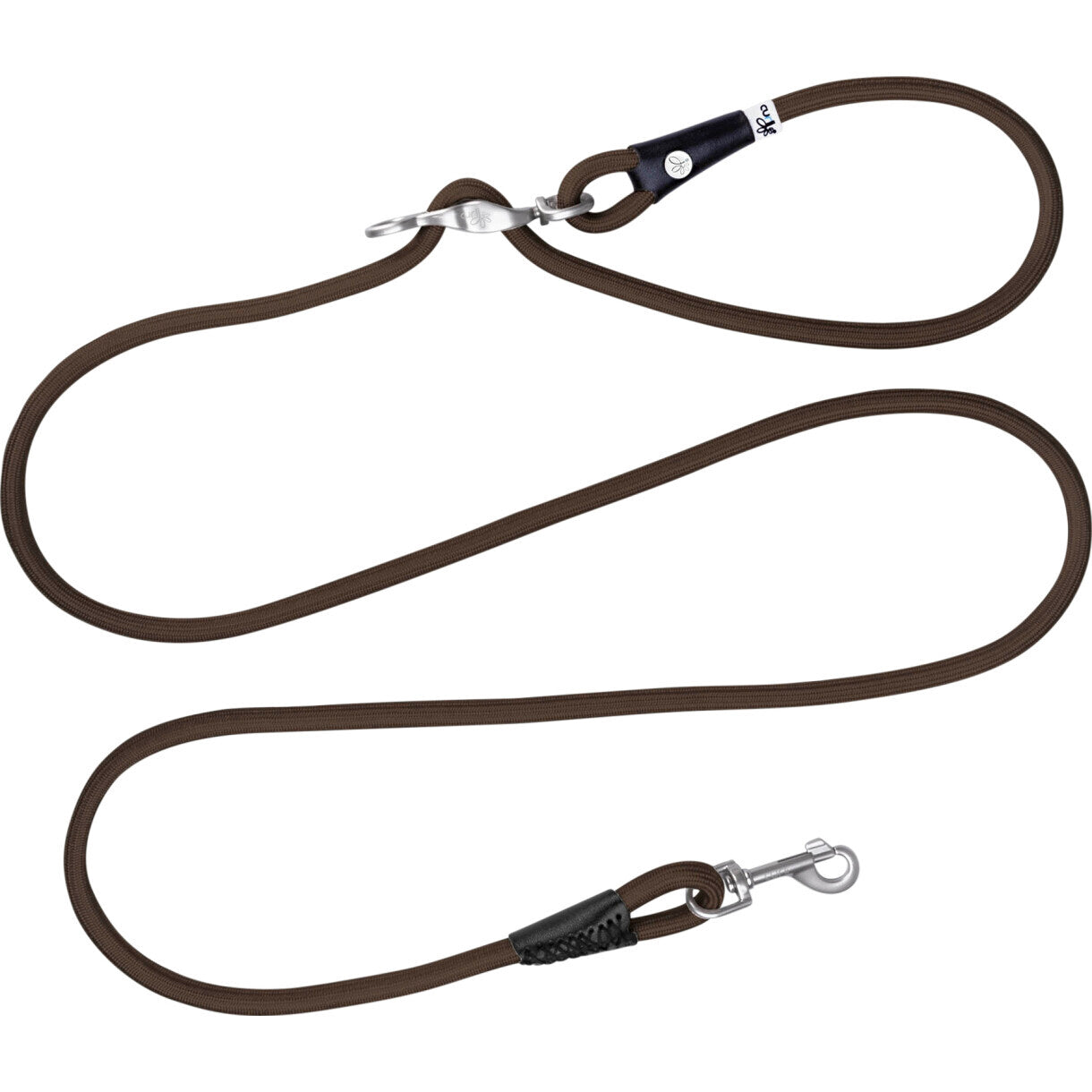 Curli Vario Comfort hundeline - Brun