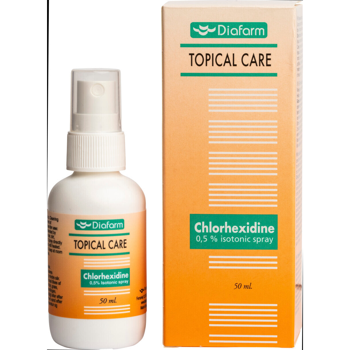 Diafarm klorhexidin spray til hunde og katte - 50 ml