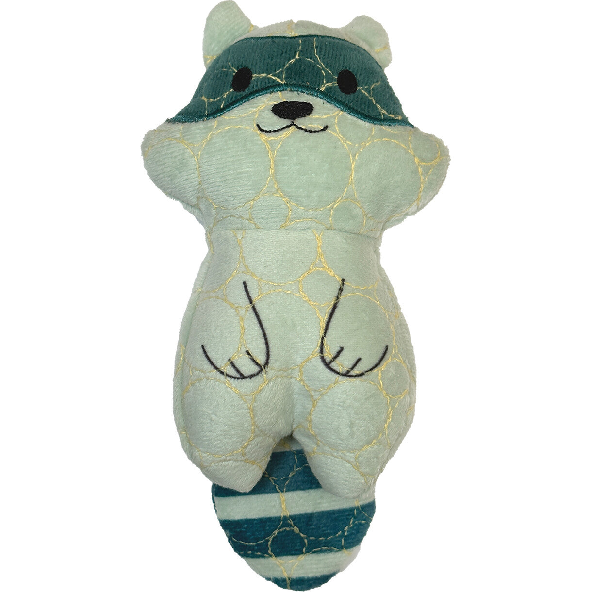 Bite Force Kevlar plys hundelegetøj - vaskebjørn