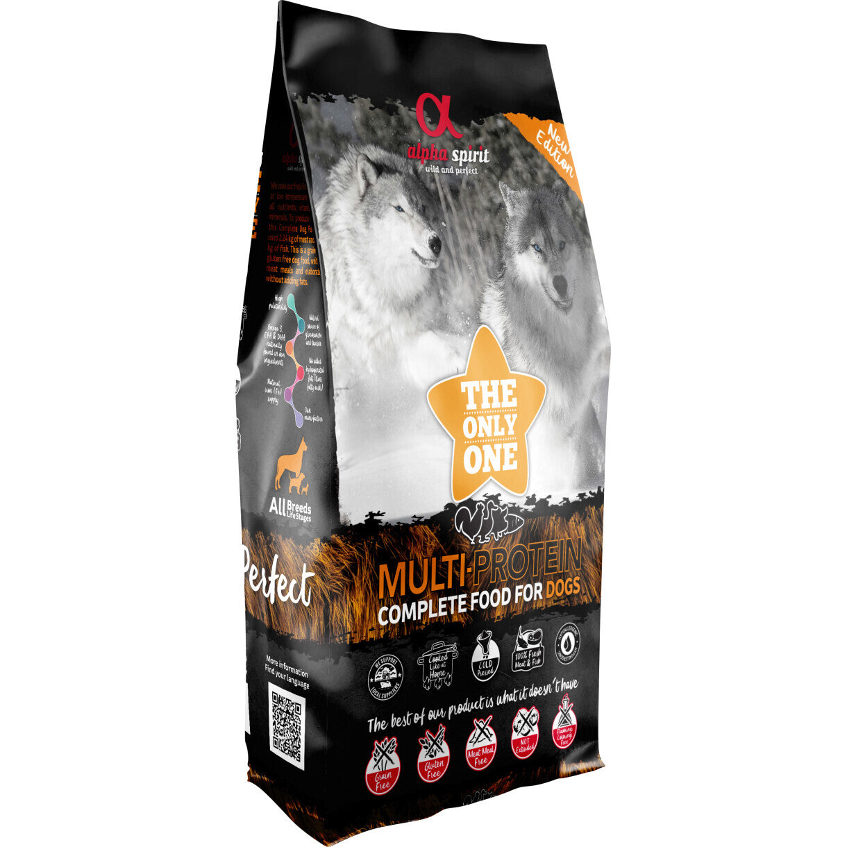 Alpha Spirit THE ONLY ONE hundefoder med kylling og fisk