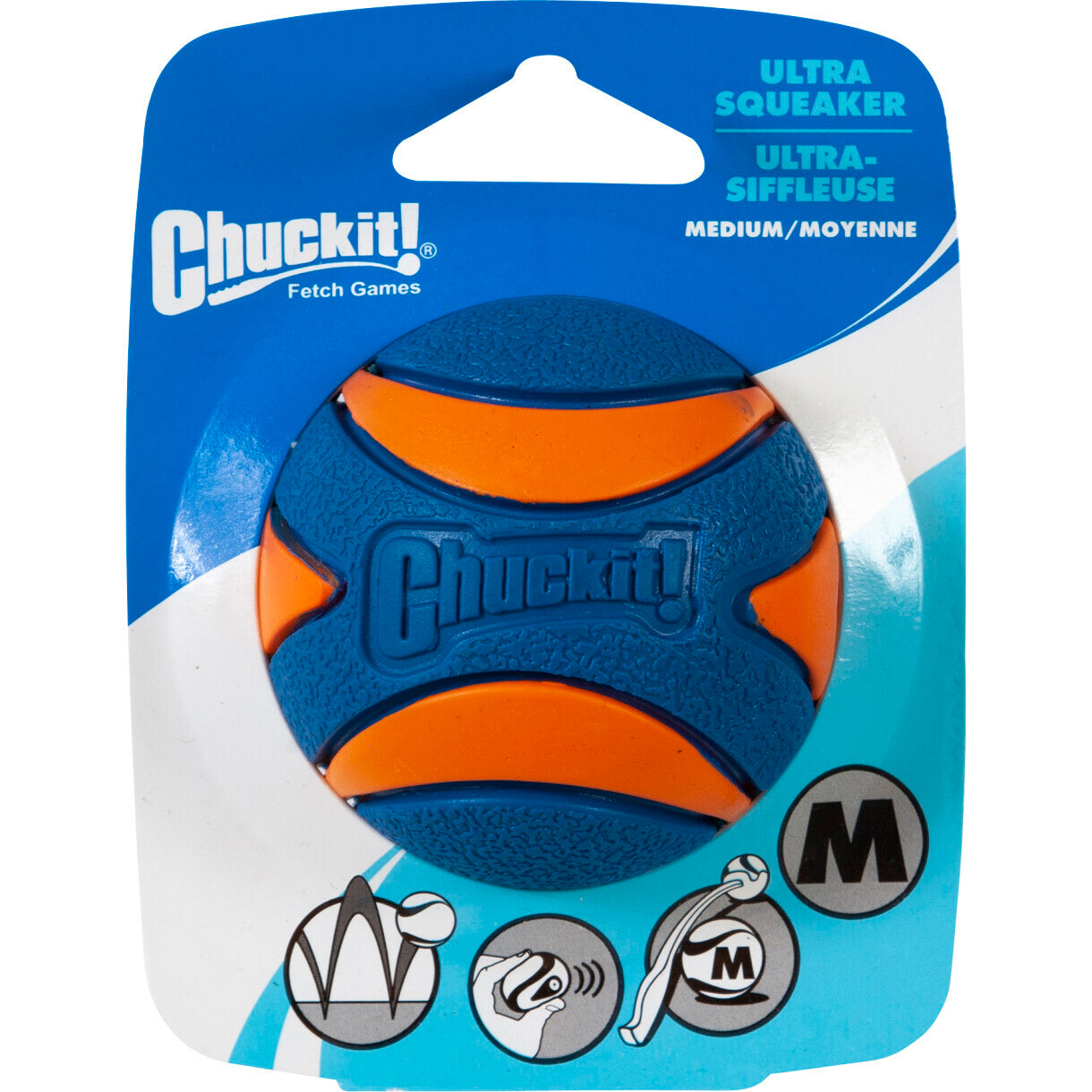 CHUCKIT hundelegetøj Ultra Squeaker  Bold til hunde