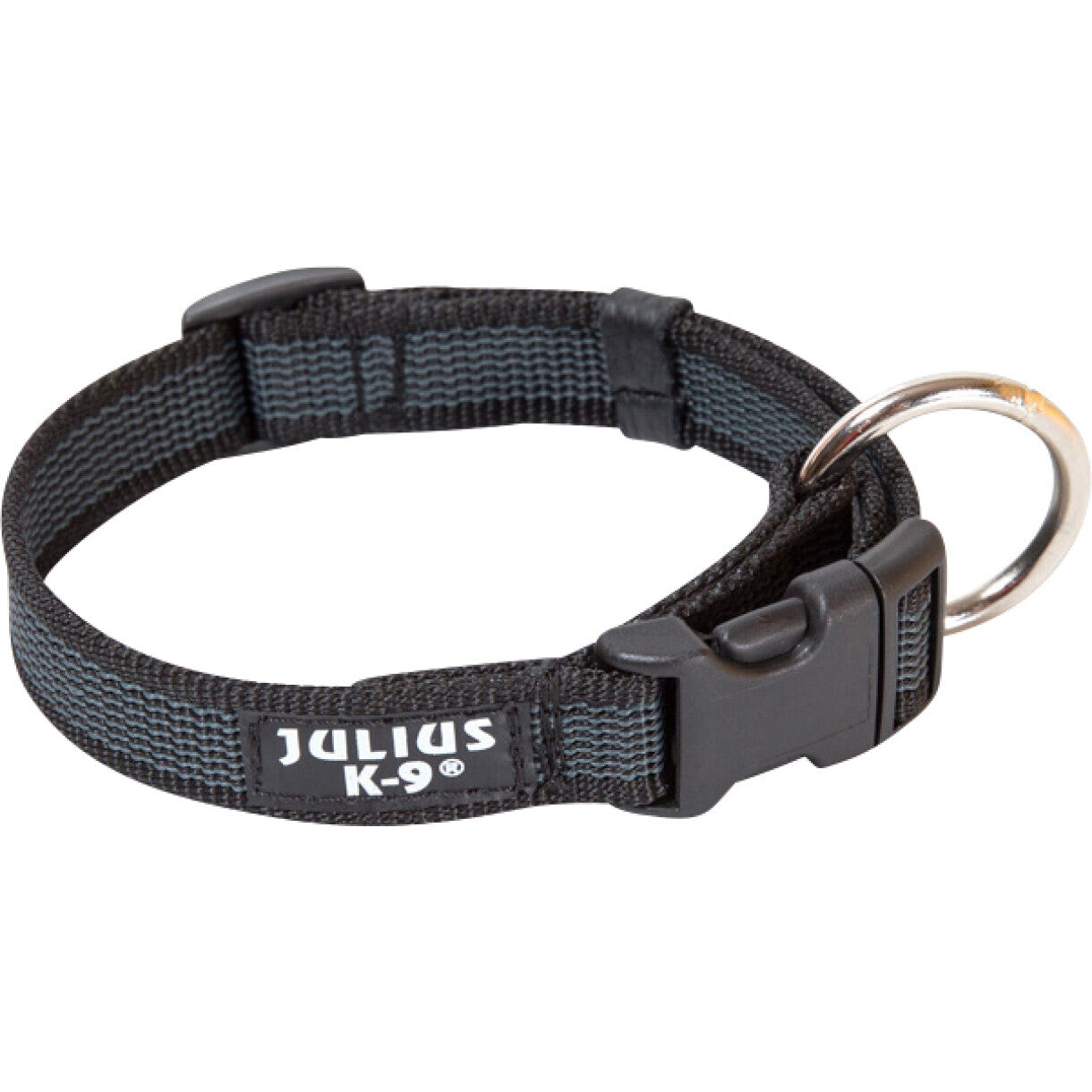 Julius K9 Super grip Hundehalsbånd til alle typer af hunde - sort