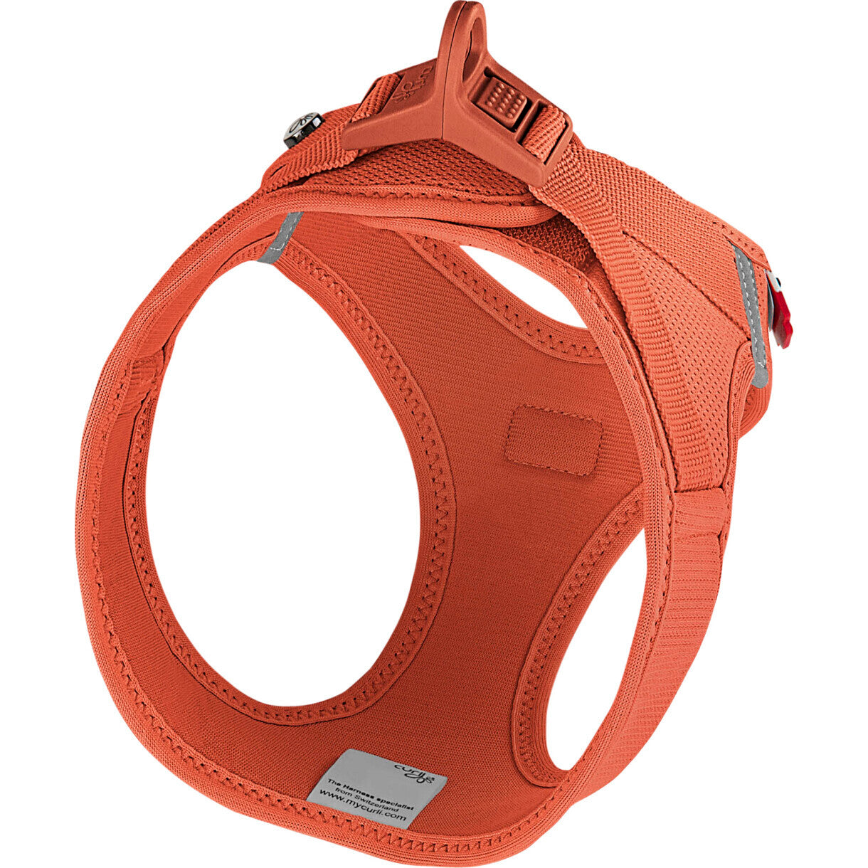 Curli Vest hundesele Clasp Air-Mesh - til mindre hunde mellem 1,5 og 18 kg - Orange