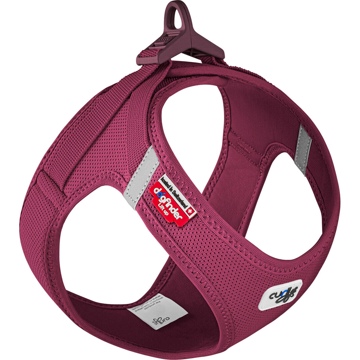 Curli Vest hundesele Clasp Air-Mesh - til mindre hunde mellem 1,5 og 18 kg - Ruby