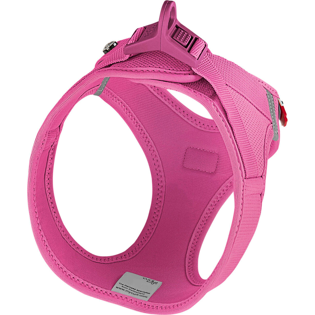 Curli Vest hundesele Clasp Air-Mesh - til mindre hunde mellem 1,5 og 18 kg - Fuchsia