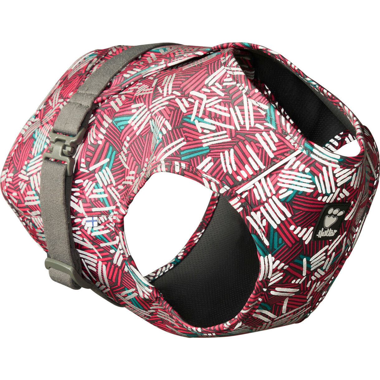 Hurtta Wrap ECO hundedækken refleksvest - ruby