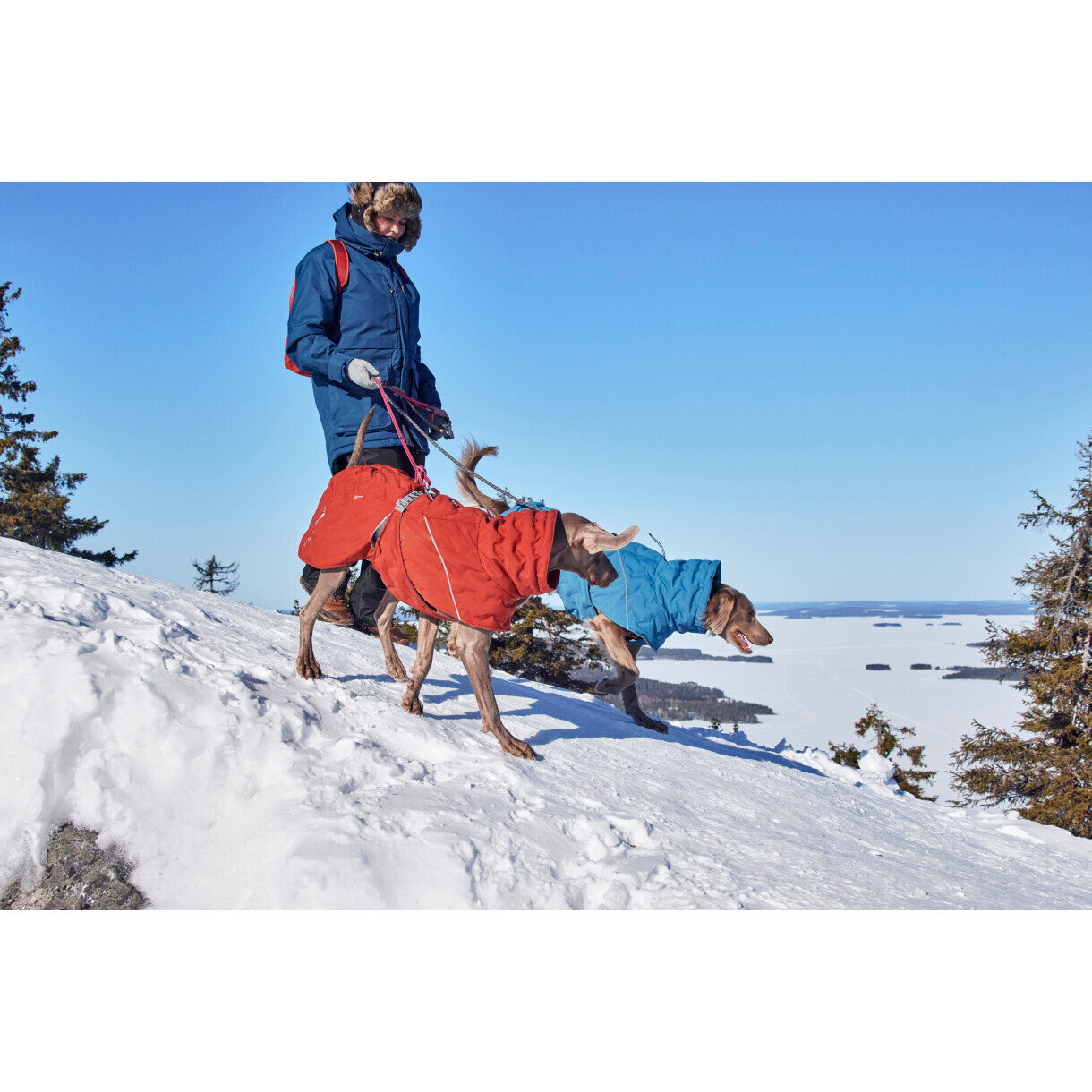 Hurtta Extreme Warmer III ECO hundefrakke - Cinnamon