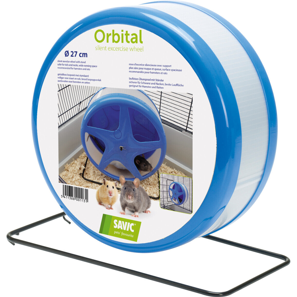 Orbital Hamsterhjul - assortede farver