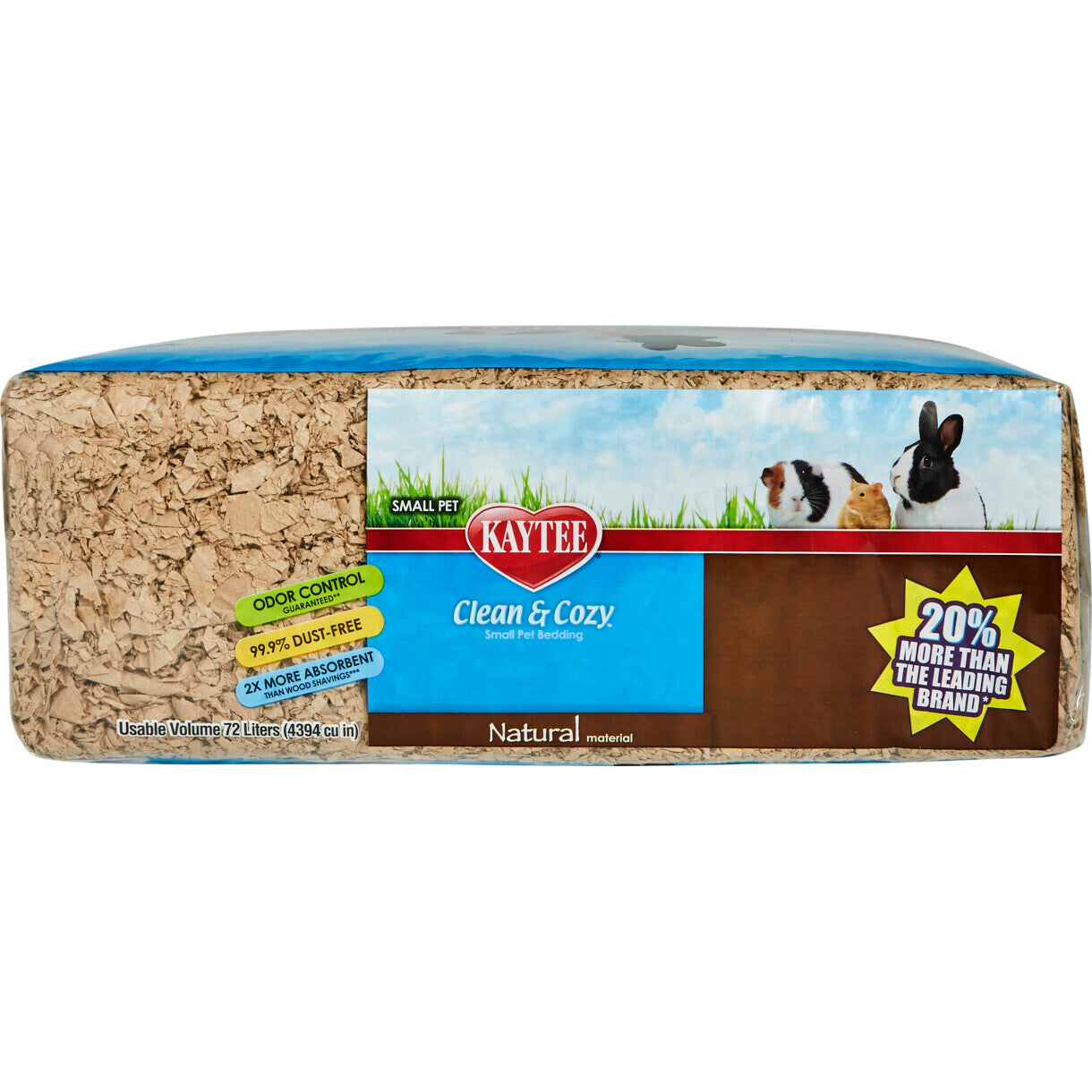 Kaytee Clean & Cosy Natural bunddække til gnaver