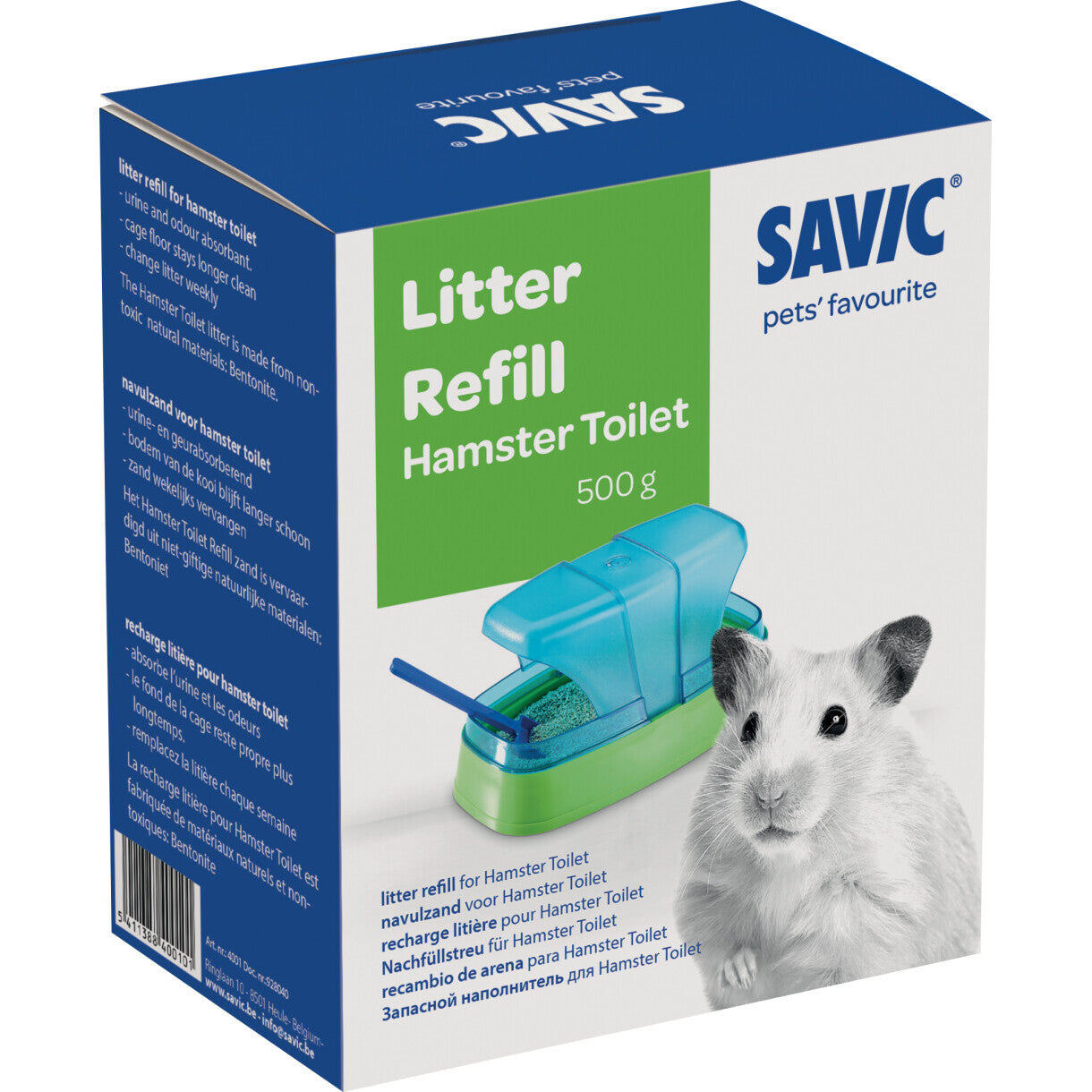 Refill strøelse til hamstertoilet 500 g