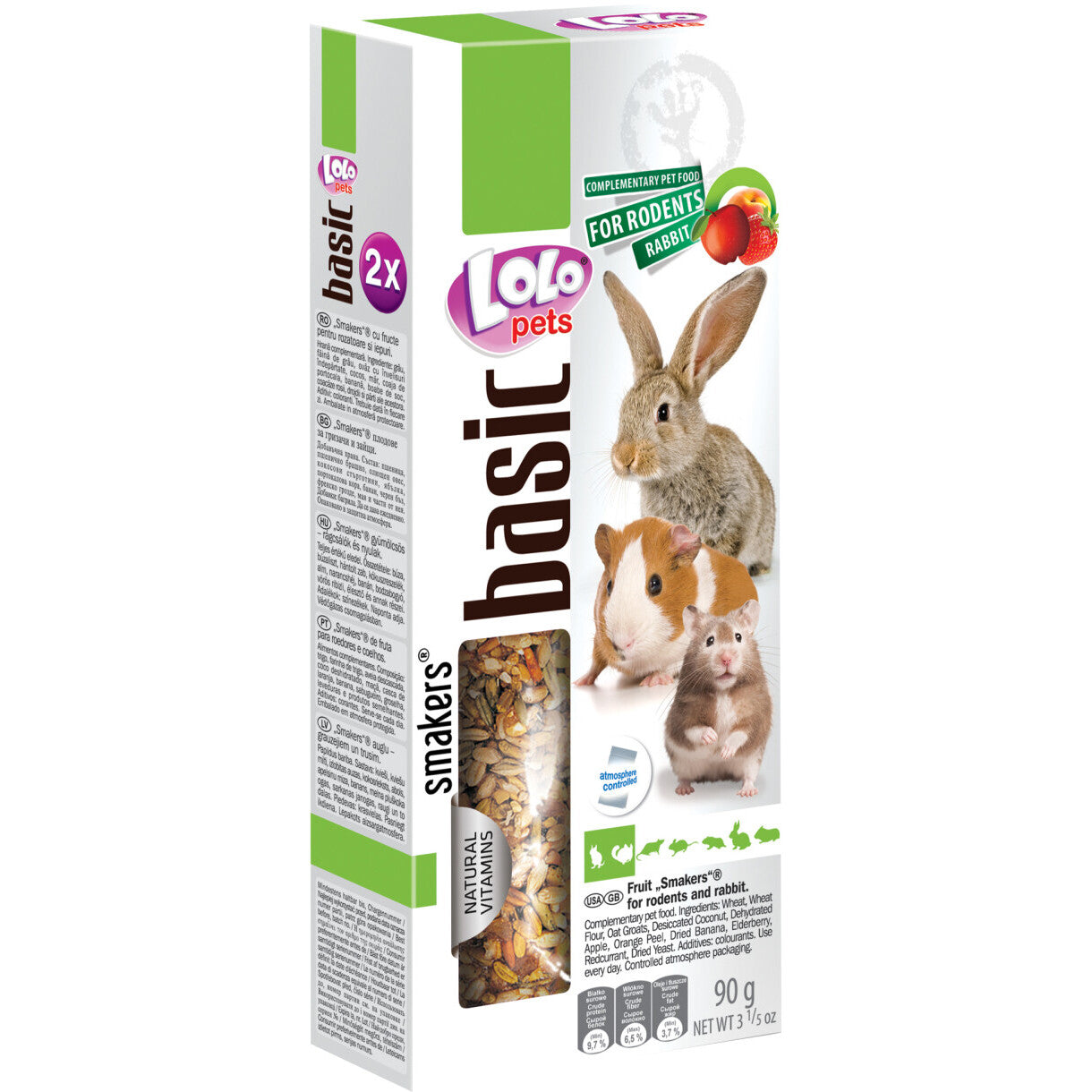 2 x frøstænger hamster frugt