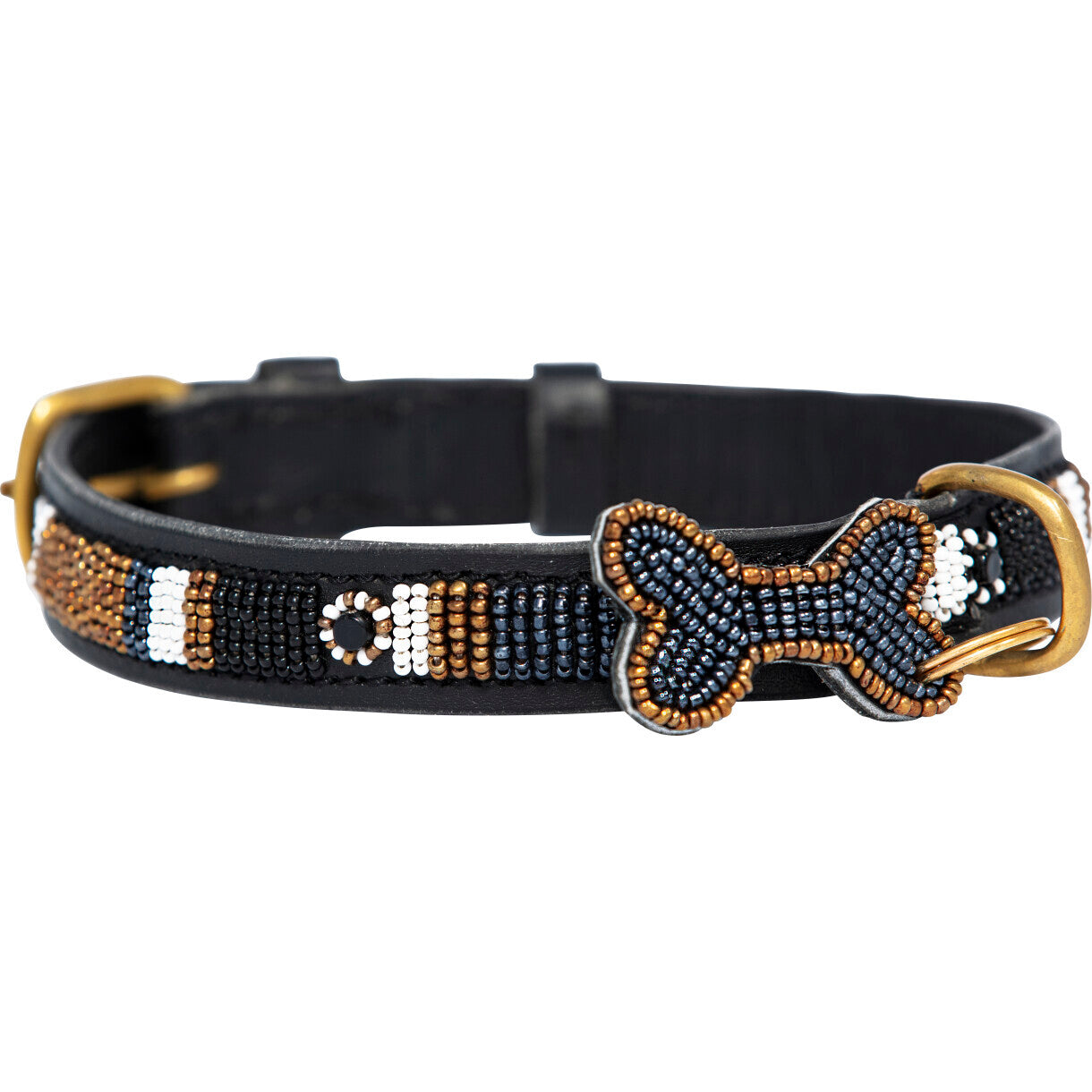 Kampuni håndlavet hundehalsbånd Skinny Takaungu