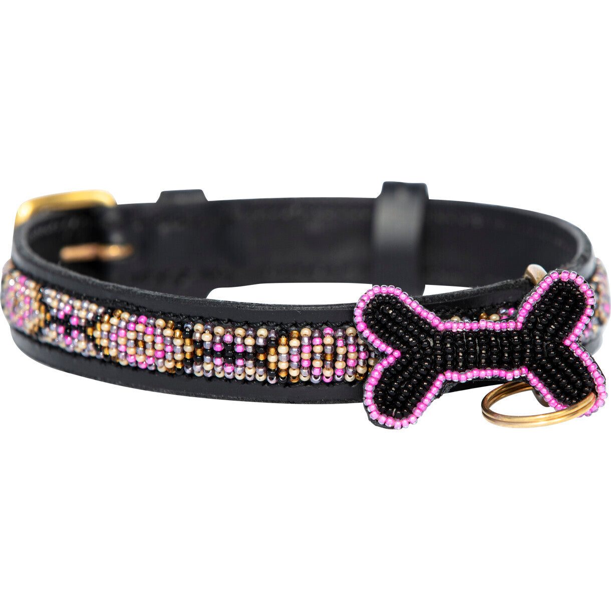 Kampuni håndlavet hundehalsbånd Skinny Ombima