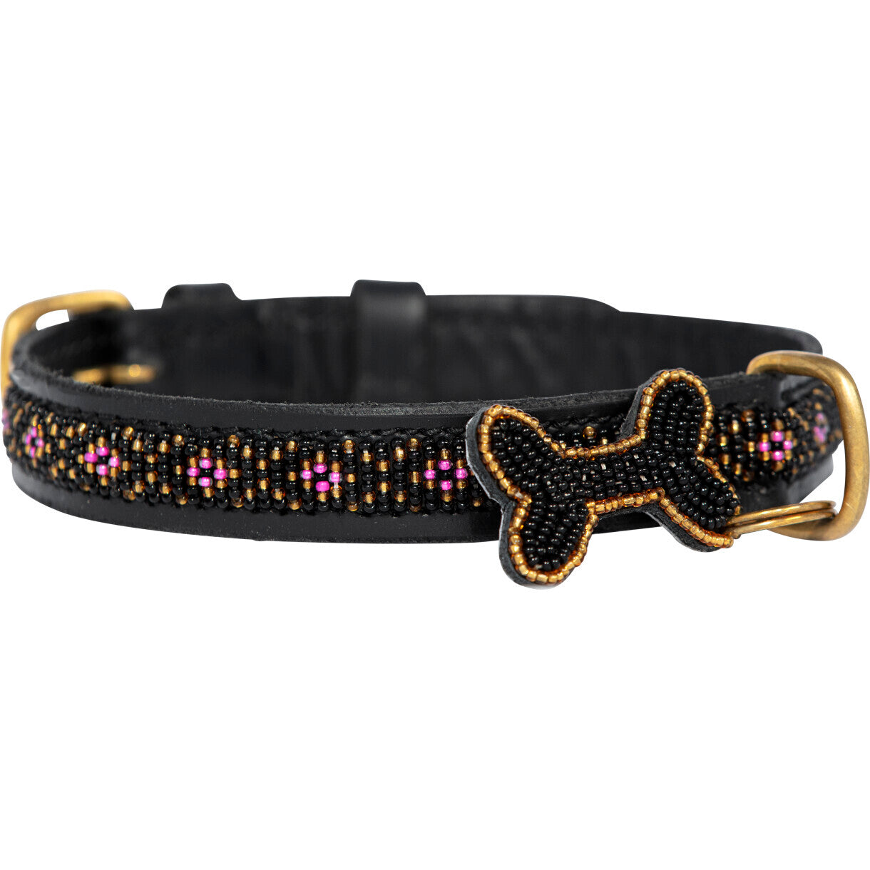 Kampuni håndlavet hundehalsbånd Skinny Faraja