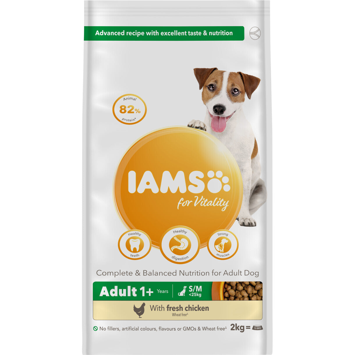 12 kg Iams hundefoder Adult Small Medium