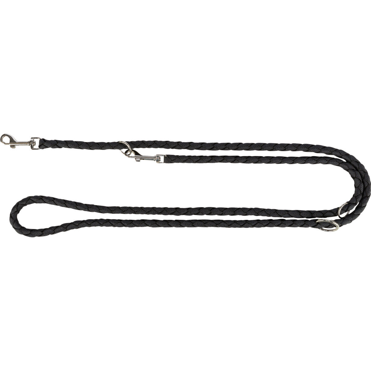 Jolly Paw justerbar hundeline, flettet