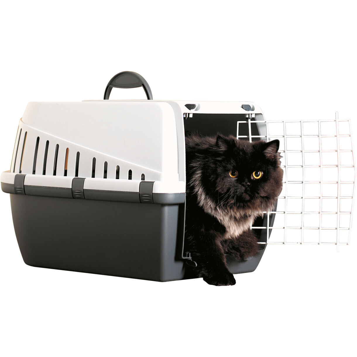 Katte og hunde transportbox Trotter 1 - 49x33x30 cm - IATA fly godkendt - grå