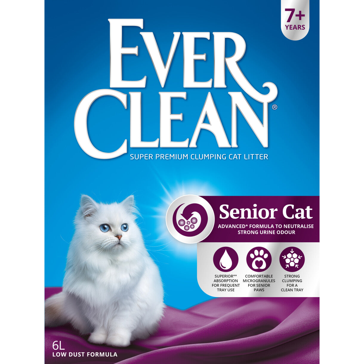 Ever Clean kattegrus til Senior katten