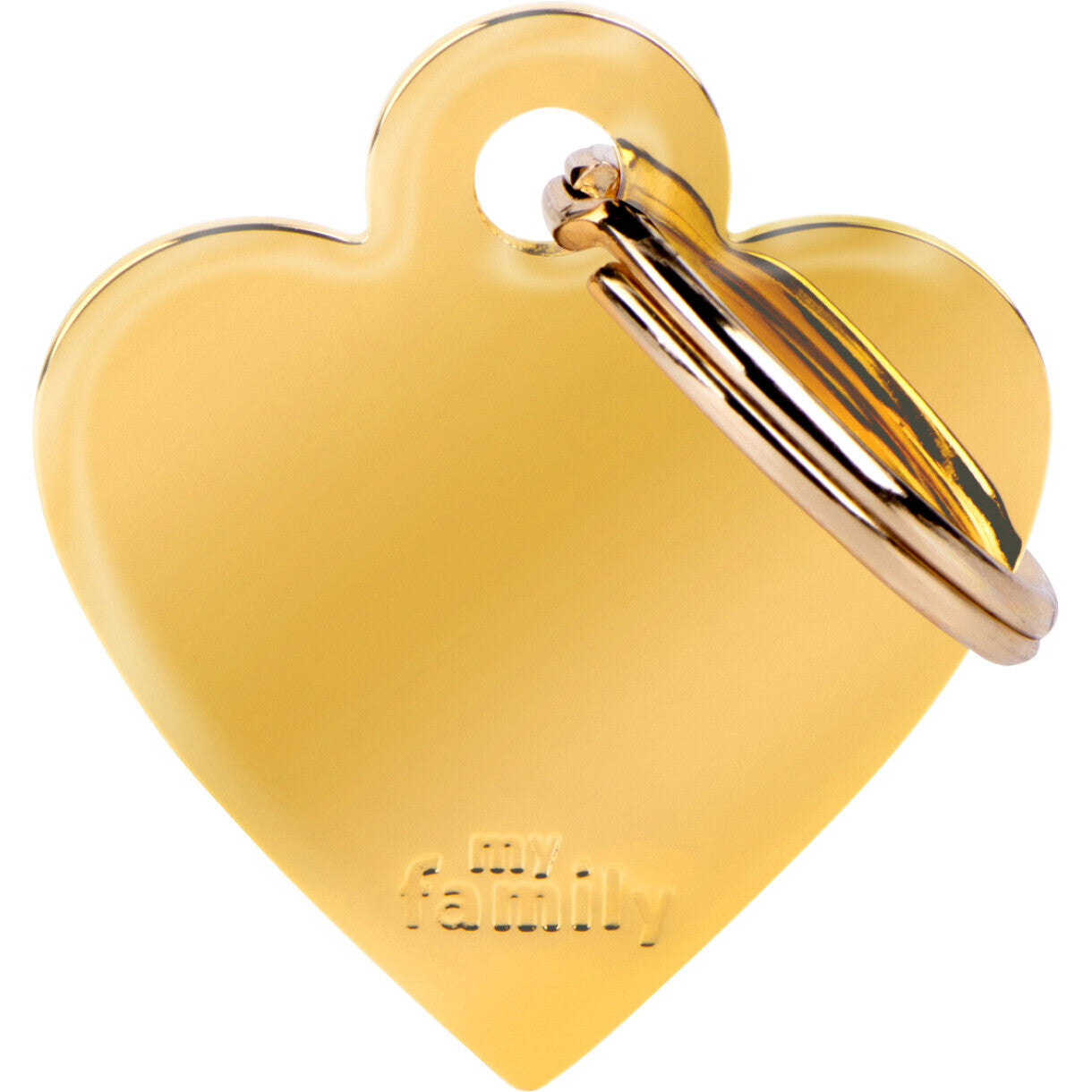 Hundetegn My Family basic Hjerte - gratis gravering