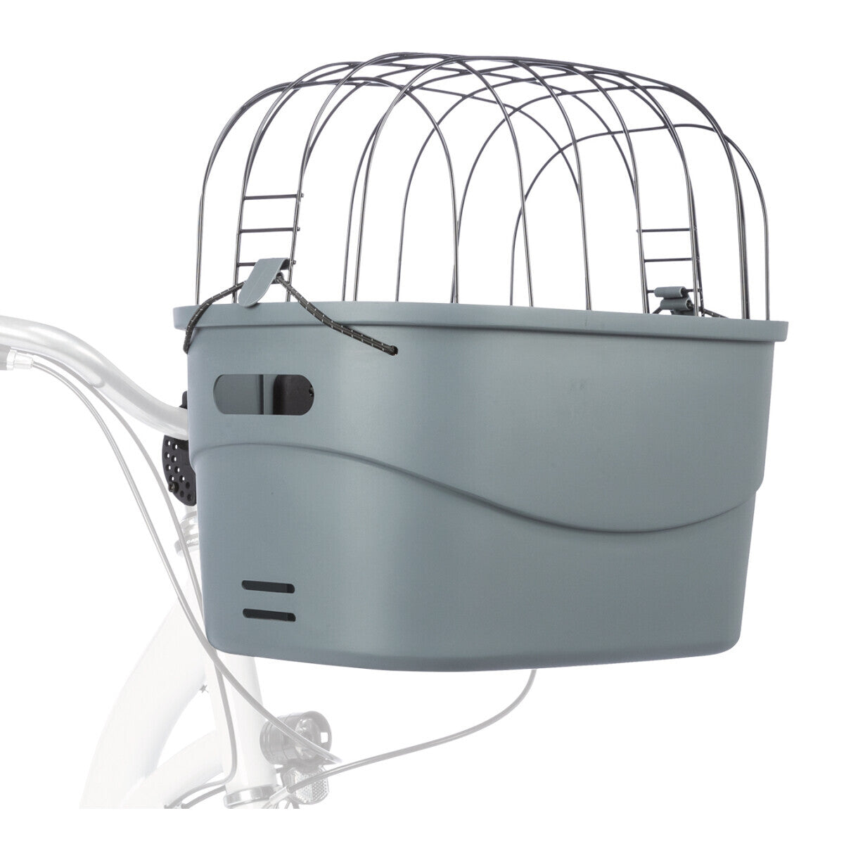 Trixie Front cykelkurv til hunde 42 x 39 x 30 cm - grå