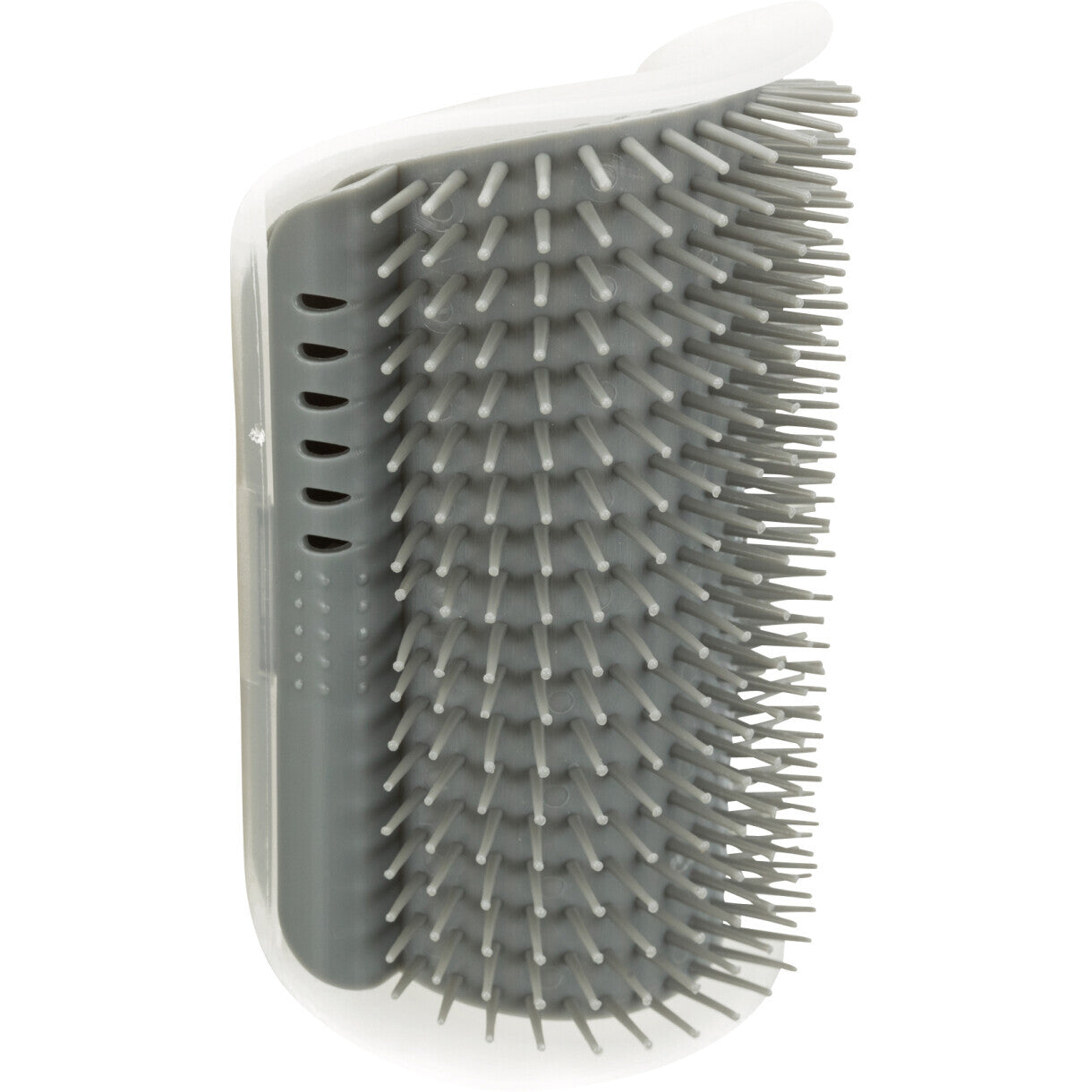 Trixie Massage børste til væg hjørner kat 8 x 13 cm grå