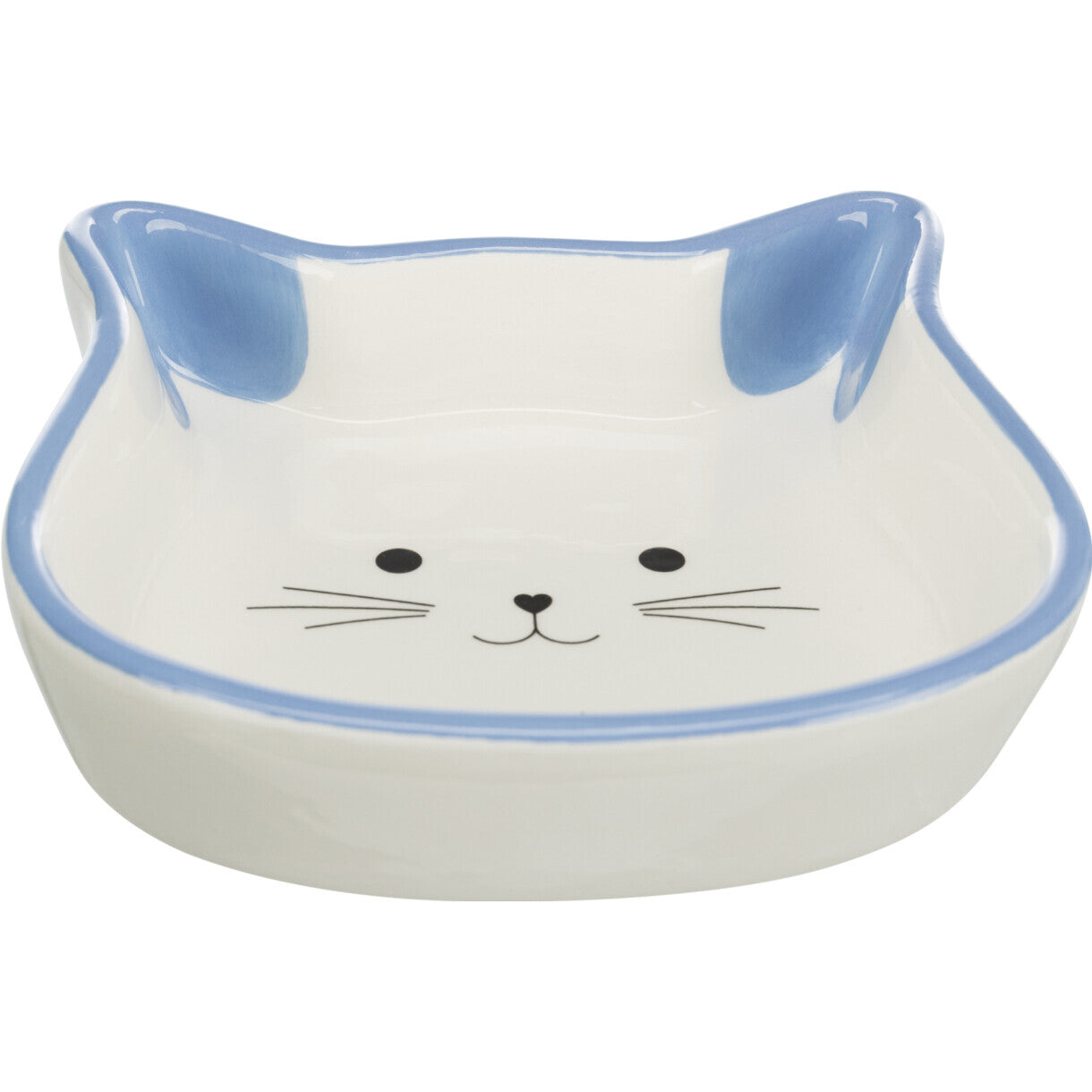 Trixie katte skål 0.25 liter 12 cm assorteret farver