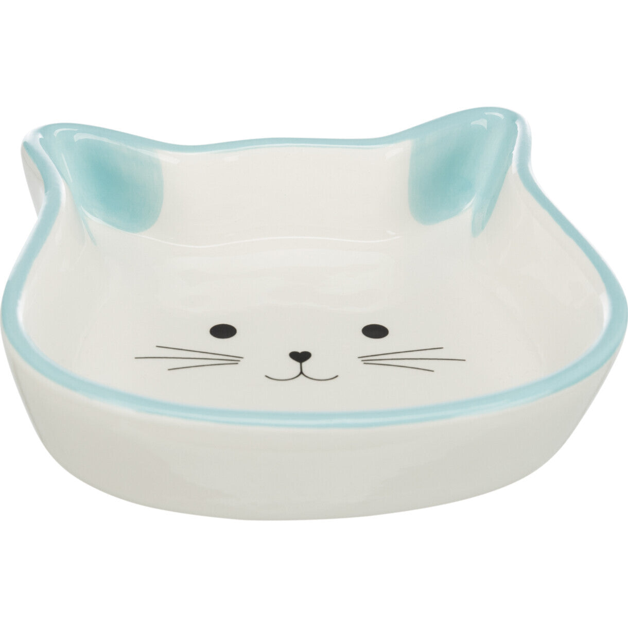 Trixie katte skål 0.25 liter 12 cm assorteret farver