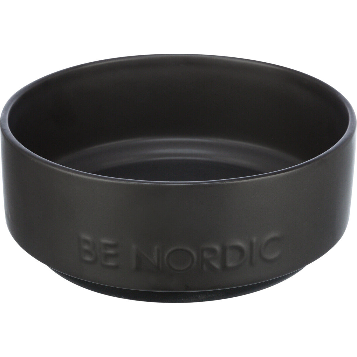 Trixie BE NORDIC hundefoder og vandskål i keramik med gummikant