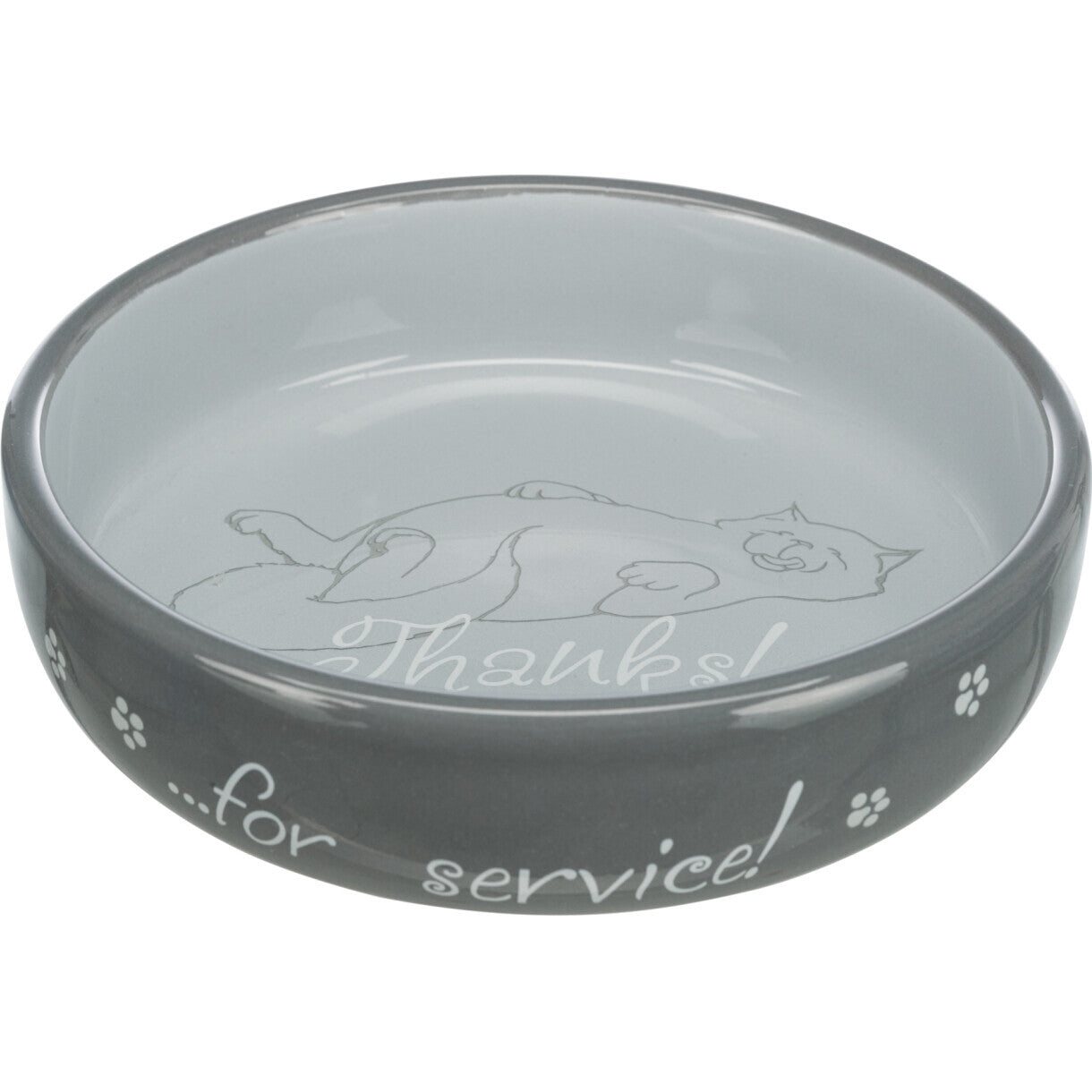 Trixie katte skål 0,3 liter ø15 cm assorteret farver