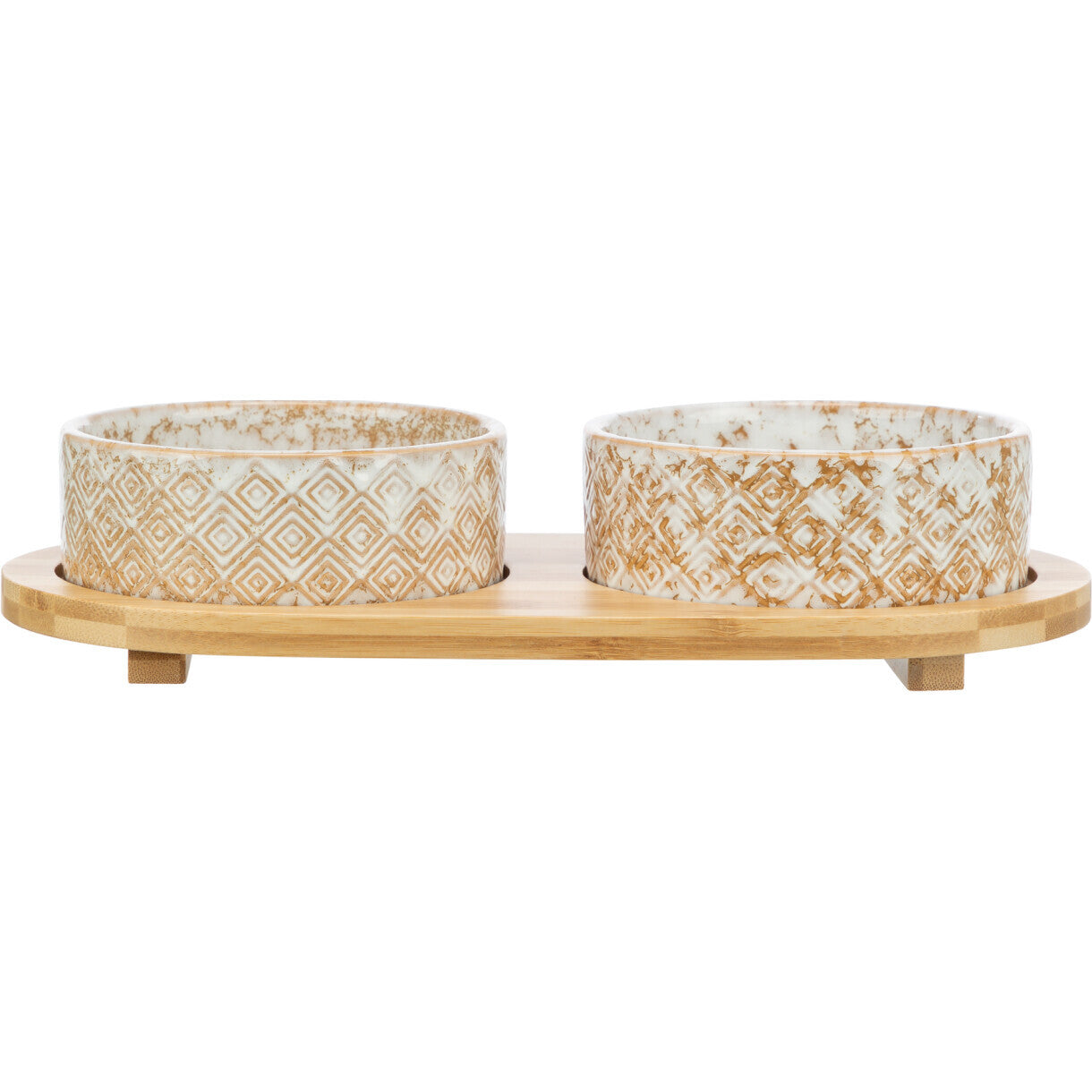 Trixie Skålesæt på bambusbakke