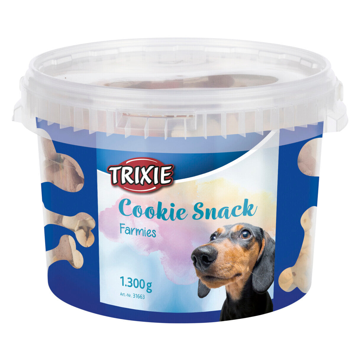 1,3 kg Trixie hundesnack formet som dyr - til mindre hunde under 10 kg